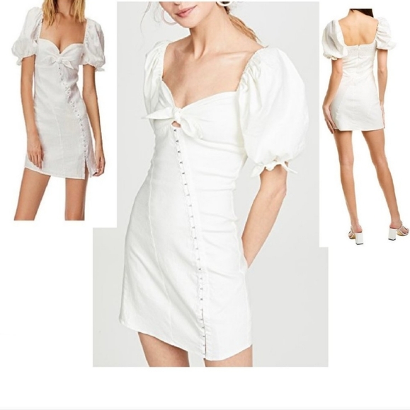 🍋For Love and Lemons Macaroon Mini Dress - Picture 17 of 17